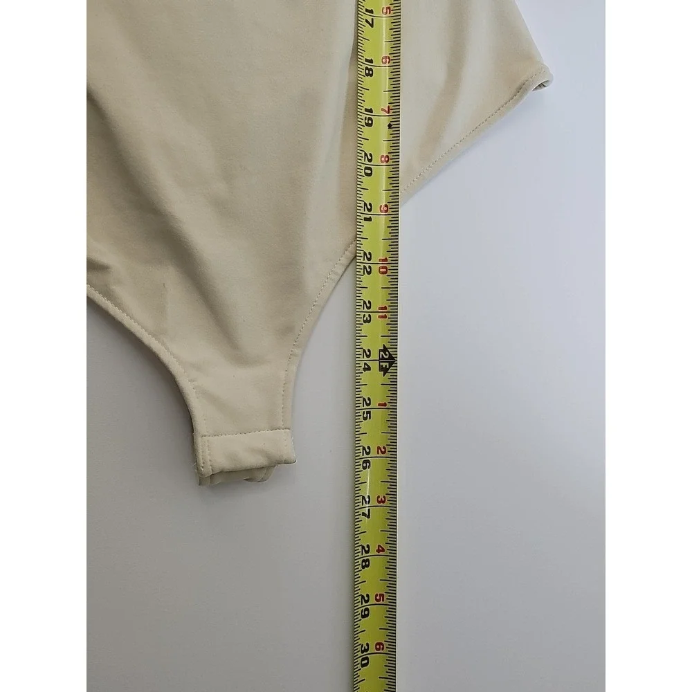free people intimately Ivory Square Neck Sheer‎ Sleeves Size S